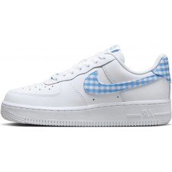 Nike Air Force 1 Low '07 Essential White University Blue Gingham