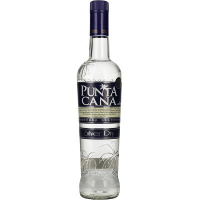 Puntacana Club Silver Dry Rum 37,5% 0,7 l (holá láhev)