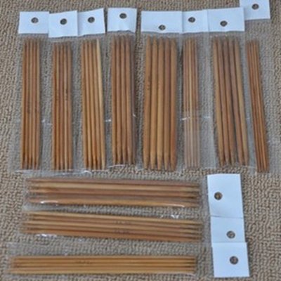 Pletací jehlice - ponožkové bambusové malé č. 5 mm – Hledejceny.cz