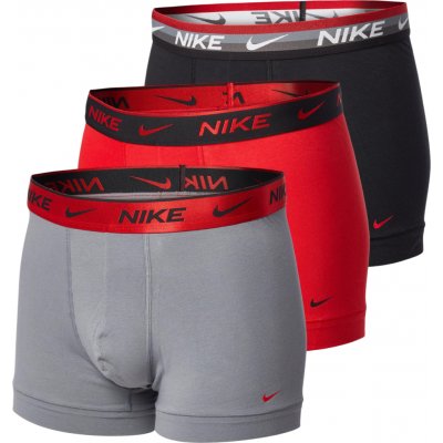 Nike Cotton Trunk 3 Pairs Boxer Shorts ke1008-1l9 – Zboží Mobilmania