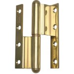 TKZ Polná Závěs dveřní 120mm lomený pMs pravý – Sleviste.cz