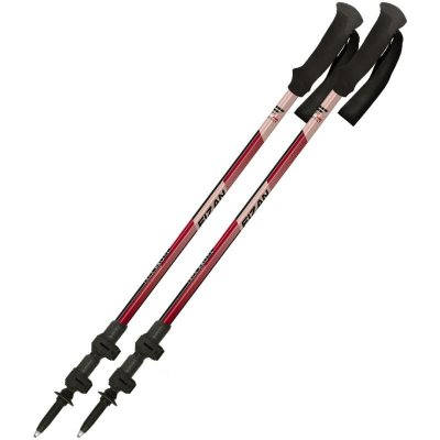 Trekové hole FizanTrek Pro - L, Dark Red, 26 – Hledejceny.cz