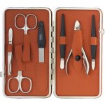 GöSol Solingen dámská kožená manikúra MILANO 1609 oranžová – Zboží Mobilmania