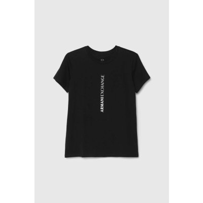 Armani Exchange Bavlněné tričko 3DYT02.YJ16Z černá
