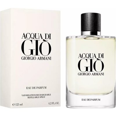 Giorgio Armani Acqua Di Gio parfémovaná voda pánská 125 ml – Zboží Mobilmania