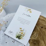 Svatební oznámení Žluté kvítí – Zbozi.Blesk.cz