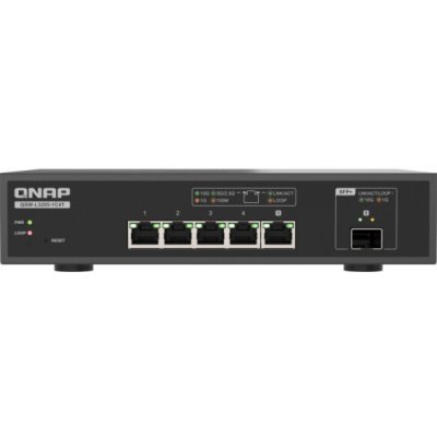 QNAP switch QSW-L3205-1C4T (4x 10GbE port, 1x 10G SFP+/NBASE-T Combo, Lite Managed) – Zboží Živě