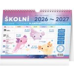 Školní plánovací s háčkem 30 x 21 cm 2027 – Hledejceny.cz