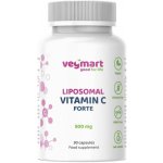 Vegmart Vegmart Lipozomální vitamín C Kyselina L-askorbová 500 mg, 30 kapslí – Hledejceny.cz