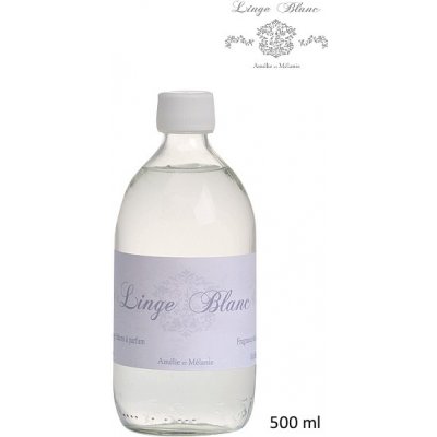 Amelie et Melanie Náplň vonný difuzér Linge Blanc 500 ml – Zboží Mobilmania