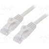 síťový kabel Gembird PP6U-15M Patch, U/UTP6, lanko, CCA, PVC, 15m, šedý