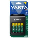 Varta LCD Plug Charger + 4x AA 2100mAh 57687101441 – Hledejceny.cz