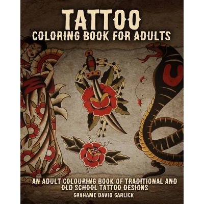 Tattoo Coloring Book for Adults Relaxation: Coloring Pages For