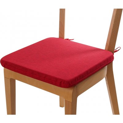 B.E.S. - Petrovice Dekotex Melange Červený se šňůrkami 40 x 40 cm – Sleviste.cz