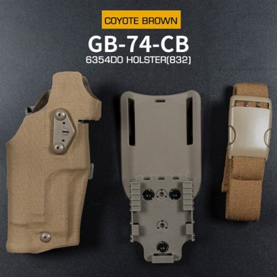 Wosport s pojistkou 6354 DO pro Glock 17 coyote