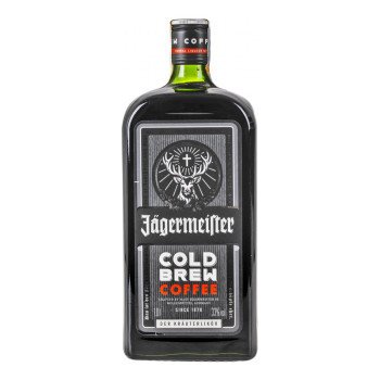 Jägermeister Cold Brew Coffee 33 % 1 l (holá láhev)