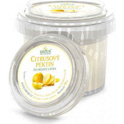 Valdemar Grešík - Natura CITRUSOVÝ PEKTIN 70 G – Hledejceny.cz