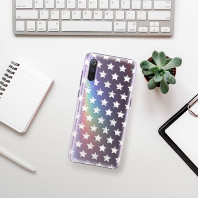 Pouzdro iSaprio - Stars Pattern Xiaomi Mi 9 bílé – Zbozi.Blesk.cz