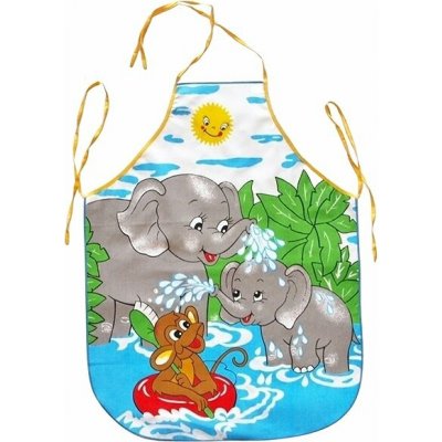 Forbyt dětská zástěra Kočička růžová – Zboží Dáma