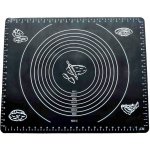 vál 50x40x0,1cm černý, kuchyňský, silikon – Zboží Mobilmania