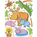 AG Design K 1051 Samolepka na zeď Džungle 65 x 85 cm – Sleviste.cz