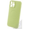 Pouzdro a kryt na mobilní telefon Pouzdro 1Mcz MagSilicone TPU ochranné s MagSafe iPhone 13 Pro Max světle zelené