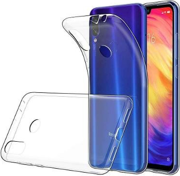 Pouzdro Lenuo čiré na Xiaomi Redmi Note 7 z elastického TPU materiálu