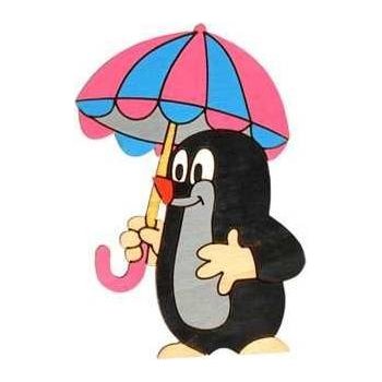 DoDo magnetka Krtek s deštníkem