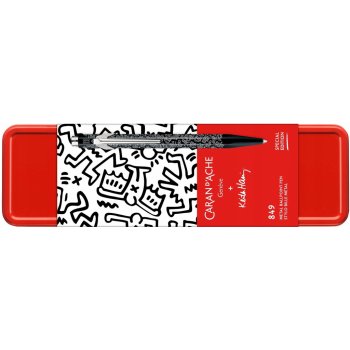 Caran D'ache Keith Haring 849 černé M