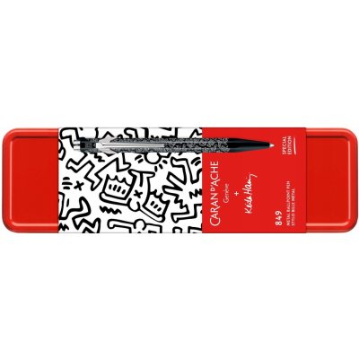 Caran D'ache Keith Haring 849 černé M – Zbozi.Blesk.cz