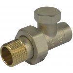 Klum Šroubení radiátorové uzavíratelné, přímé, pájecí, 1/2"x15 mm PR8090 – Hledejceny.cz