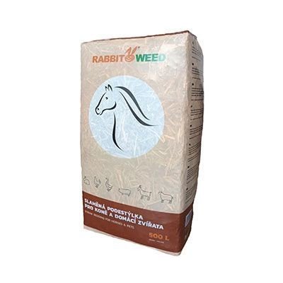 RabWeed Podestýlka slaměná pro koně 500 l – Zboží Dáma