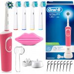 Oral-B Vitality 100 3D White Pink – Sleviste.cz