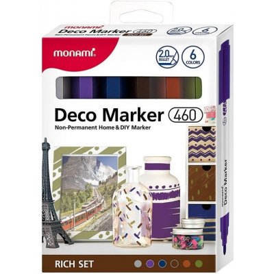 Monami Deco Marker 460 rich – Zbozi.Blesk.cz