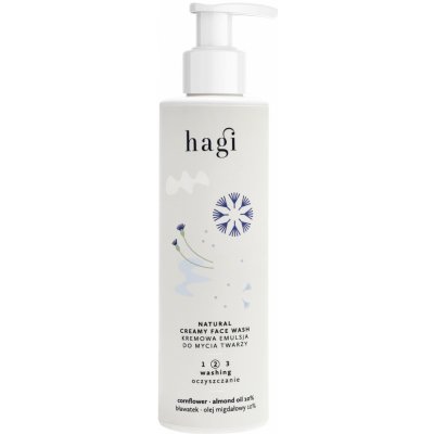 Hagi Natural Creamy Face Wash Krémová mycí emulze na obličej 200 ml – Zbozi.Blesk.cz