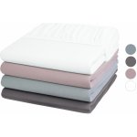Livarno Home Žerzejové napínací prostěradlo 90-100x200 šedá – Zboží Dáma