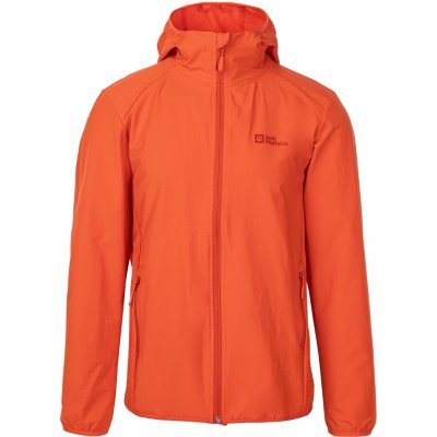 Jack Wolfskin Rivental Hoody M červené