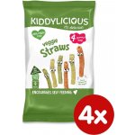 Kiddylicious Zdravé zeleninové tyčinky Veggie Straws MULTIPACK 4 x 12 g – Zboží Dáma