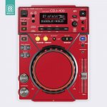 Doto Design Skin CDJ 400 FULL COLORS Aurora Red – Zboží Mobilmania