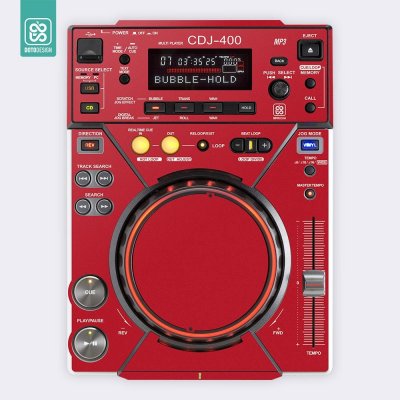 Doto Design Skin CDJ 400 FULL COLORS Aurora Red – Zboží Mobilmania