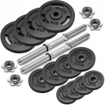 Hop-Sport Litinové činky 2 x 20 kg – Zboží Mobilmania