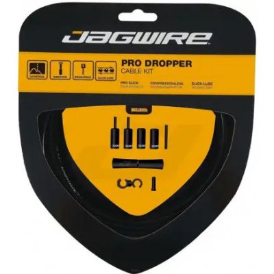 Jagwire Pro Dropper Kit 3mm, černá – Zboží Mobilmania