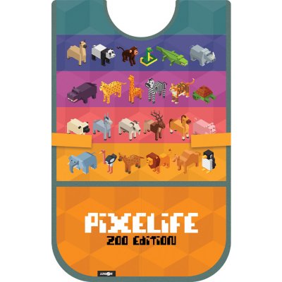 Junior S8 zástěra / pončo Pixelife Zoo Edition – Hledejceny.cz