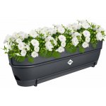 Elho Balkonový truhlík Vibia Campana Trough antracit 70 x 26 x 17 cm – Hledejceny.cz