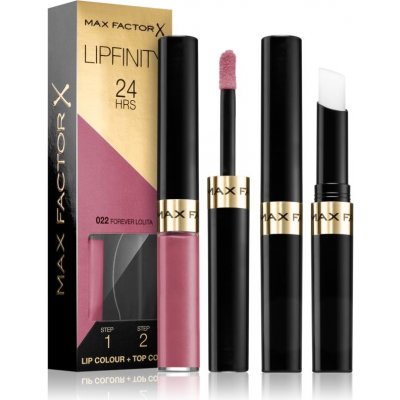 Max Factor Lipfinity 24HRS dlouhotrvající rtěnka s balzámem 022 Forever Lolita 4,2 g