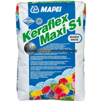 MAPEI KERAFLEX MAXI S1 DUST FREE Cementové lepidlo 25kg bílé