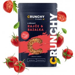 Crunchy Cricket s příchutí RAJČE & BAZALKA 20 g