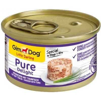 Gimdog Pure Delight kuře s tuňákem 85 g – Zboží Mobilmania