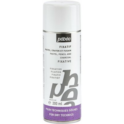 Pebeo fixativ na suchý pastel a uhly 200 ml 571140 – Hledejceny.cz
