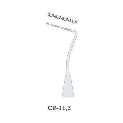 CM Instrumente Germany Parodontometer CP Parodontometer WHO CP-11,5 – Sleviste.cz